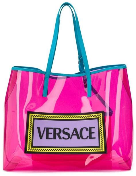 borsa versace pvc|farfetch versace bag.